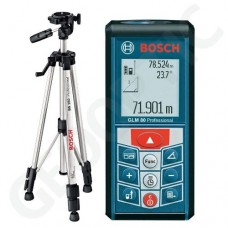 Лазерний далекомір-ухилемір Bosch GLM 80+BT150