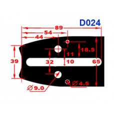 Шина Oregon 20"; 3/8; 1,5мм (208SLHD024)