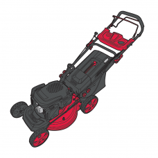 Газонокосилка бензиновая Vitals Master Zp 51223kd