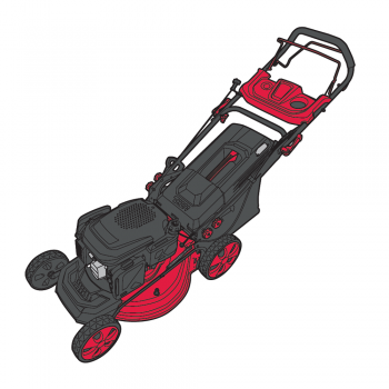 Газонокосилка бензиновая Vitals Master Zp 51223kd