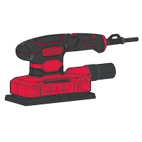 Машина шлифовальная вибрационная Vitals Es 1612KP